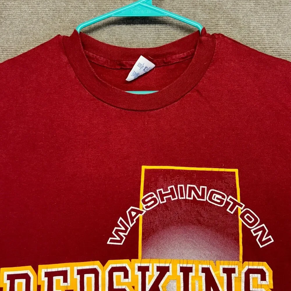 Washington Redskins Vintage T Shirt Men's M/L Champion Made USA Single Stitch